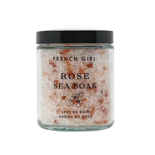 Rose Sea Soak - Calming Bath Salts - Tester